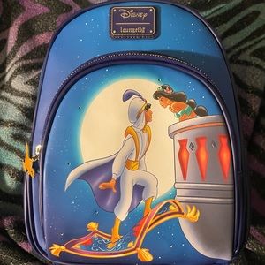 Nwt Loungefly Aladdin mini backpack